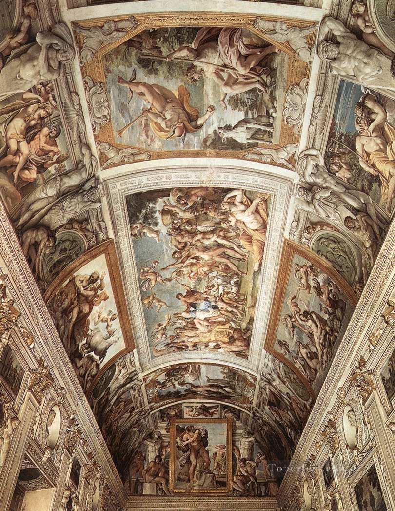 Farnese Ceiling fresco Baroque Annibale Carracci Oil Paintings